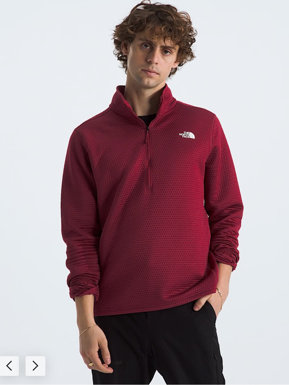 The North Face Dot Knit Thermal 1/4 Zip - Men's